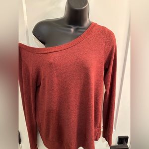 Light over the shoulder long sleeved shirt